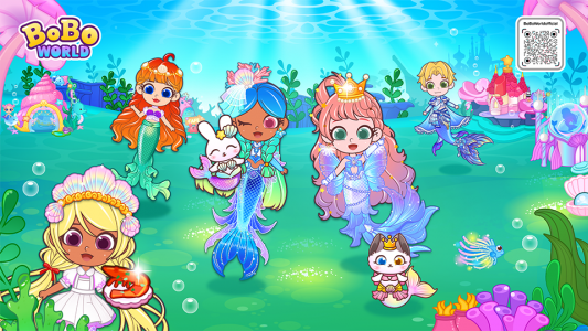 اسکرین شات بازی BoBo Mermaid World 2