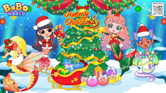 اسکرین شات 5 بازی BoBo Mermaid World: Dress Up