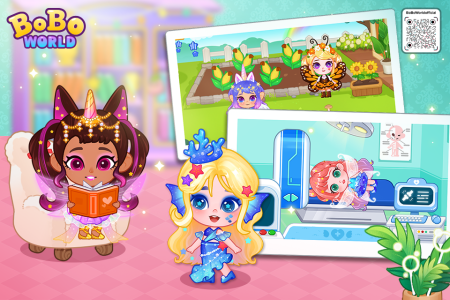 اسکرین شات 5 بازی BoBo Magic princess Hatch-kids