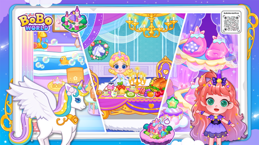 اسکرین شات 5 بازی BoBo Unicorn Game for kids