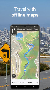اسکرین شات برنامه Guru Maps — GPS Route Planner 1