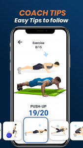 اسکرین شات برنامه Gym Workouts Fitness Trainings 4