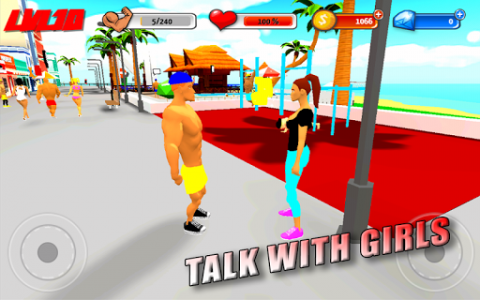 اسکرین شات بازی 3D bodybuilding fitness game - Iron Muscle 6