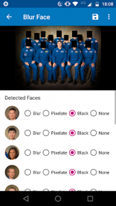 اسکرین شات برنامه Blur Face - Censor, Pixelate & Blur Photo 5