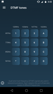 اسکرین شات برنامه Frequency Sound Generator 8