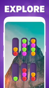 اسکرین شات 3 بازی Ball Sort: Sorting games