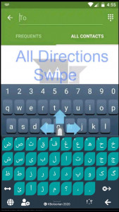 اسکرین شات برنامه Farsi Keyboard 2