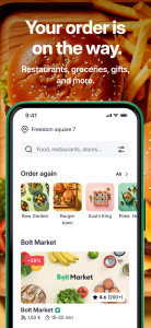 اسکرین شات 1 برنامه Bolt Food: Delivery & Takeaway