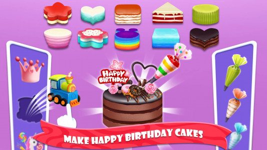 اسکرین شات بازی Cake maker : Cooking games 4