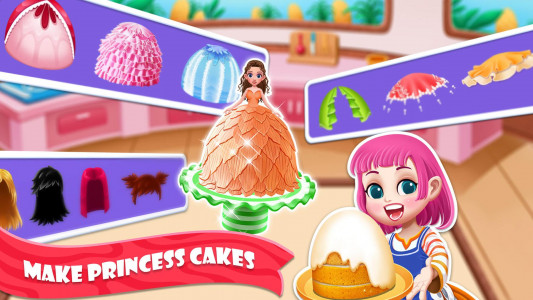 اسکرین شات بازی Cake maker : Cooking games 2