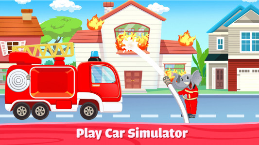 اسکرین شات بازی Cars for kids - Car builder 3
