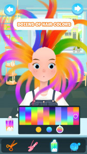 اسکرین شات بازی Hair salon games : Hairdresser 1
