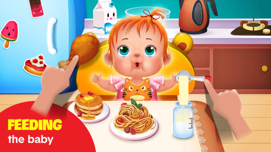 اسکرین شات 1 بازی Baby care game for kids
