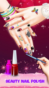 اسکرین شات بازی Nail Salon Games for Girls 1