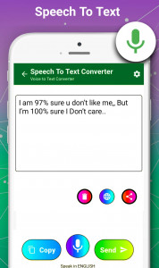 اسکرین شات برنامه Speech To Text Converter 7