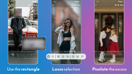 اسکرین شات 7 برنامه Blur Video and Photo Editor