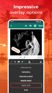 اسکرین شات 3 برنامه Image & Video Overlay Editor