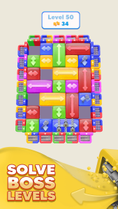 اسکرین شات 3 بازی Color Blocks 3D: Slide Puzzle