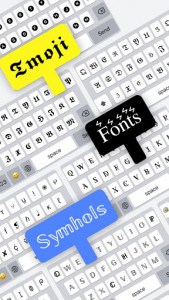 اسکرین شات برنامه Fonts | emoji keyboard fonts 2