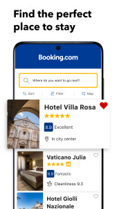 اسکرین شات 3 برنامه Booking.com: Hotels and more