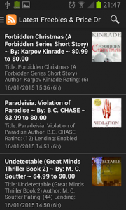 اسکرین شات برنامه Books for Kindle for Free 1
