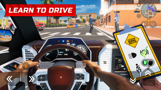 اسکرین شات بازی Car Driving School Simulator 1