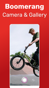 اسکرین شات 5 برنامه Boomerit Boomerang Video Maker