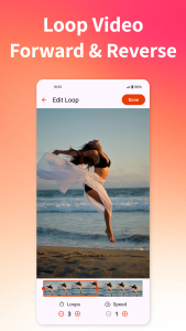 اسکرین شات 1 برنامه Boomerit - Loop Video Maker