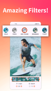 اسکرین شات 3 برنامه Boomerit Boomerang Video Maker