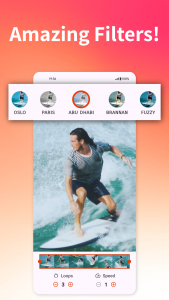 اسکرین شات 3 برنامه Boomerit - Loop Video Maker