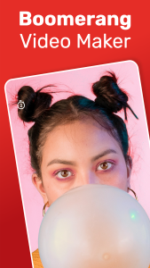 اسکرین شات 1 برنامه Boomerit Boomerang Video Maker