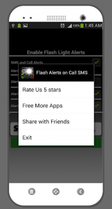 اسکرین شات برنامه Flash Alert 4