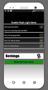 اسکرین شات برنامه Flash Alert 2