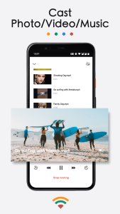 اسکرین شات 4 برنامه TV Cast for Chromecast