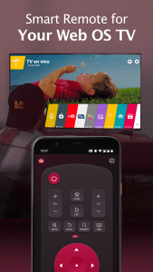 اسکرین شات برنامه Remote for LG ThinG TV & webOS 1