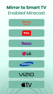 اسکرین شات 3 برنامه Miracast for Screen Mirroring