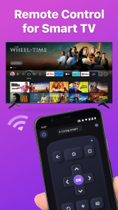 اسکرین شات 1 برنامه TV Remote - Smart TV Control