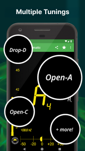 اسکرین شات 4 برنامه DaTuner: Tuner & Metronome