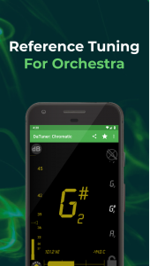 اسکرین شات برنامه DaTuner: Tuner & Metronome 6