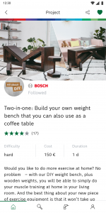 اسکرین شات برنامه Bosch DIY: Warranty and tips 3