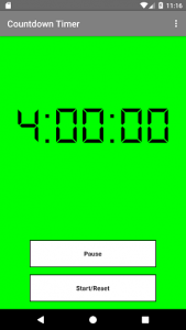اسکرین شات برنامه Countdown Timer 2