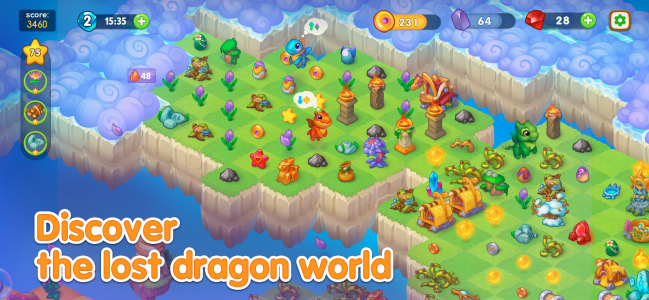 اسکرین شات بازی Dragon Magic: Merge Land 1