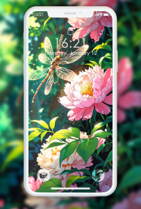 اسکرین شات 5 برنامه Flowers wallpapers