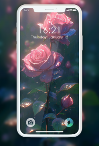 اسکرین شات 7 برنامه Flowers wallpapers