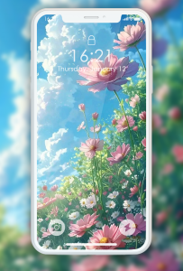 اسکرین شات 4 برنامه Flowers wallpapers