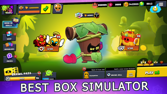 اسکرین شات 1 بازی Box Simulator for Brawl Stars