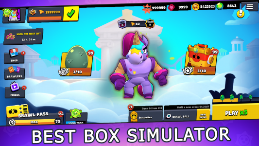 اسکرین شات بازی Box Simulator for Brawl Stars 1