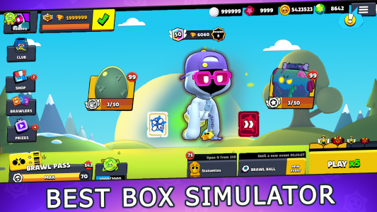 اسکرین شات بازی Box Simulator for Brawl Stars 1