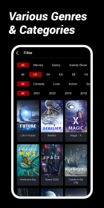 اسکرین شات برنامه BOX Movie Browser & Downloader 2