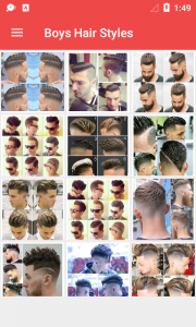 اسکرین شات برنامه Latest Boys Hairstyle 3
